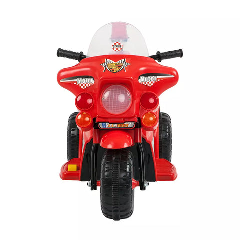 Children’s Electric Ride-on Motorcycle (Red) Rechargeable Up