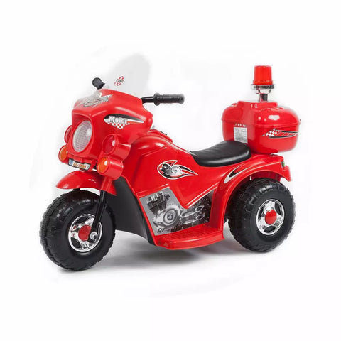 Children’s Electric Ride-on Motorcycle (Red) Rechargeable Up