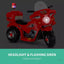 ROW KIDS Kids Ride On Motorbike Motorcycle Car Red