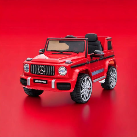 Mercedes Benz AMG G63 Kids Red Electric Ride On Car