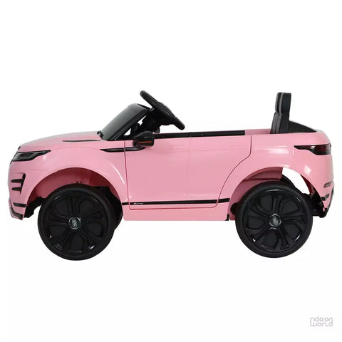 RANGE ROVER PINK Kids Ride On Car Licensed Land Rover 12V Electric Car Toys Battery Remote Pink