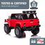 Licensed Toyota FJ-40 Electric Kids Ride On Car by - Red
